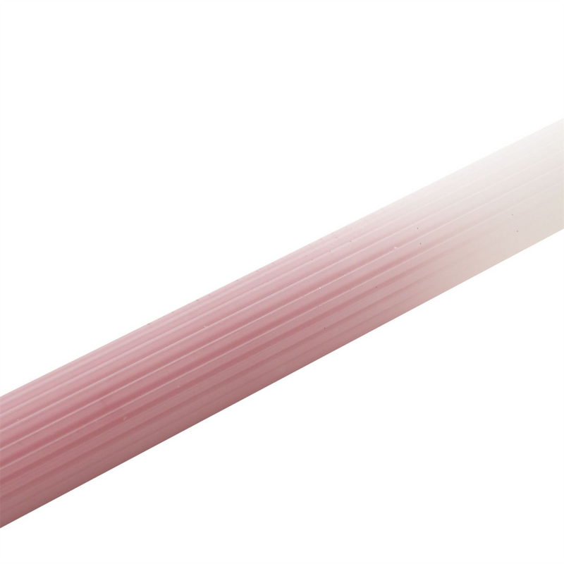 Hestia Set of 2 Ombre Dinner Candles - Pink/White