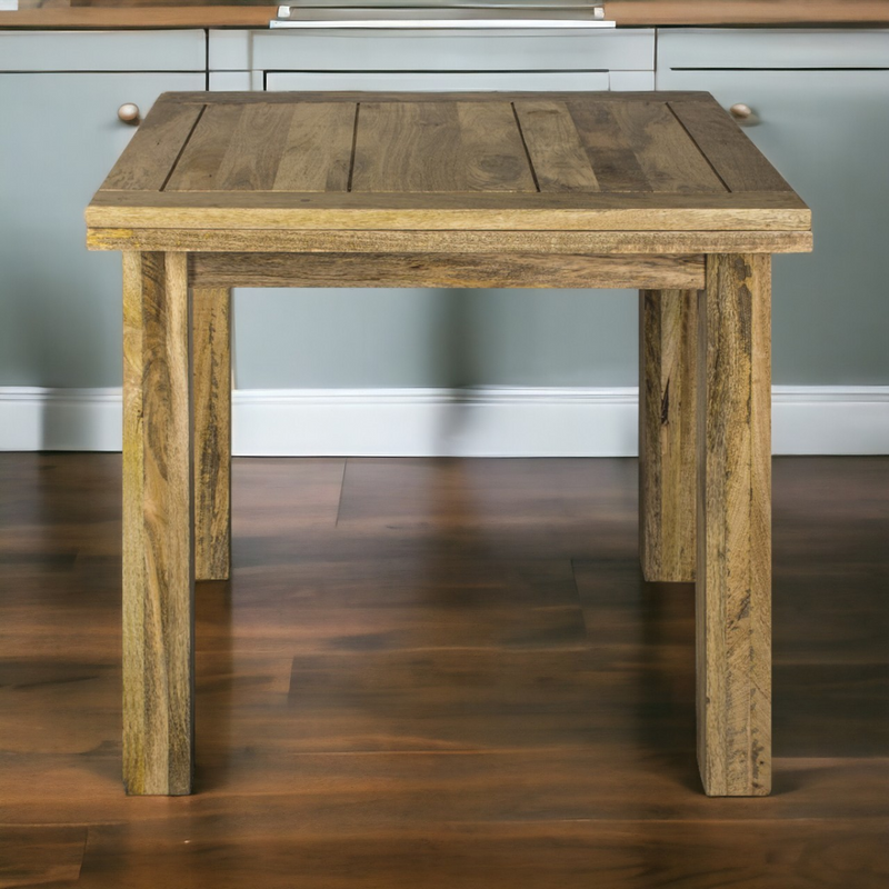 Artisan Furniture Solid Mango Wood Granary Butterfly Dining Table