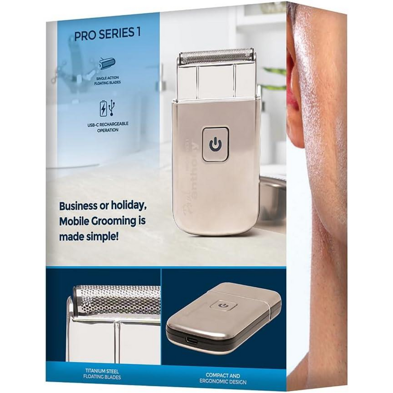 Paul Anthony 'Pro Series 1' Mens USB Lithium Mobile Foil Shaver