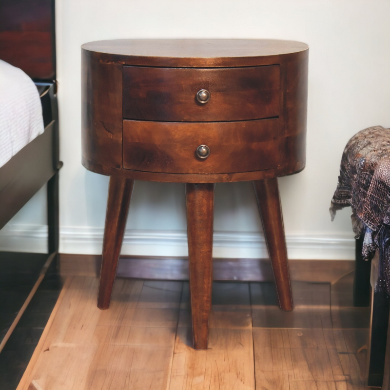 Artisan Furniture Solid Wood Odyssey Tripod Bedside
