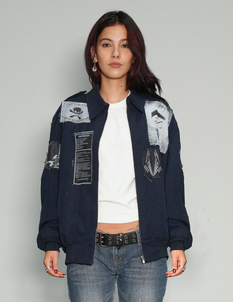 Patched RAF Jacket