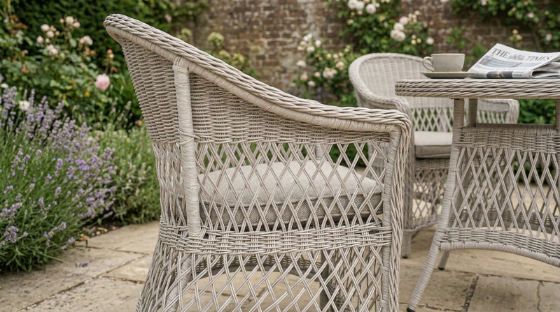 Cotswold Wicker 2 Seater Bistro Set