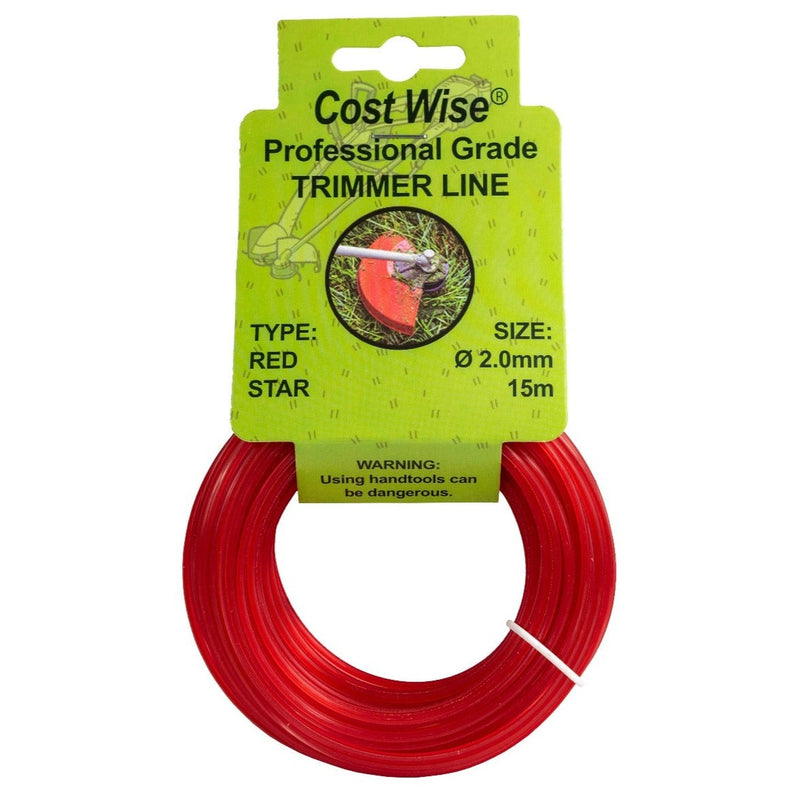 Strimmer Line Red Star 2mm x 15m