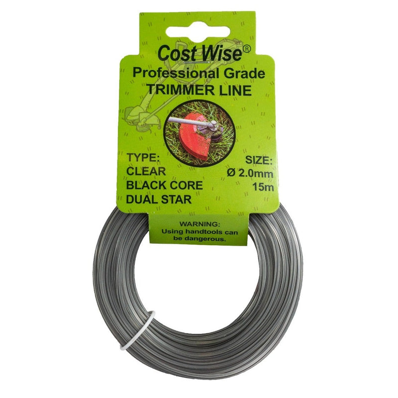 Strimmer Line Dual Black Star 2mm x 15m