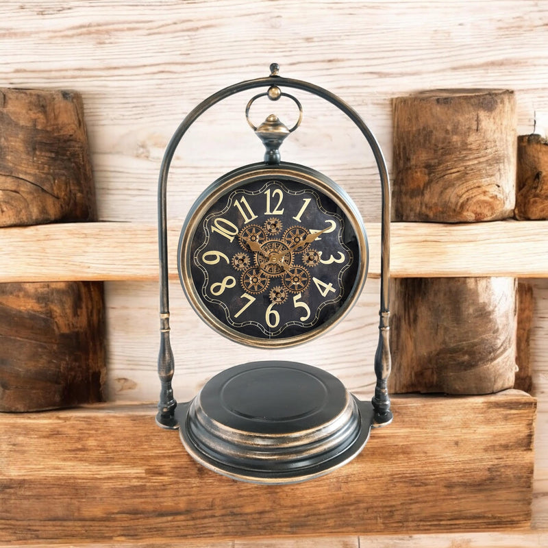 67CM Gear Clock - L35 x W45 x H67 cm