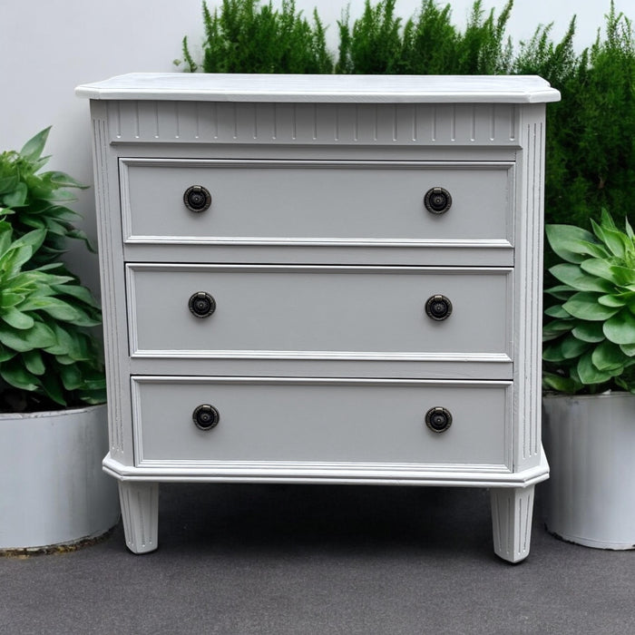 68CM 3 DRAWER CHEST OF DRAWERS