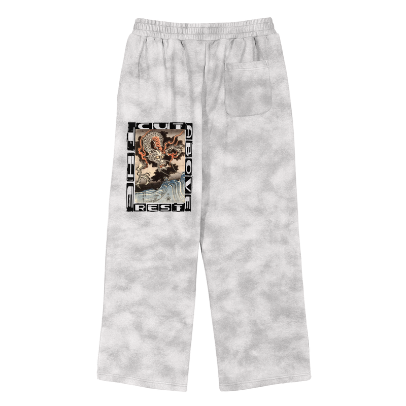 Dirty Washed Fleece Sweatpants