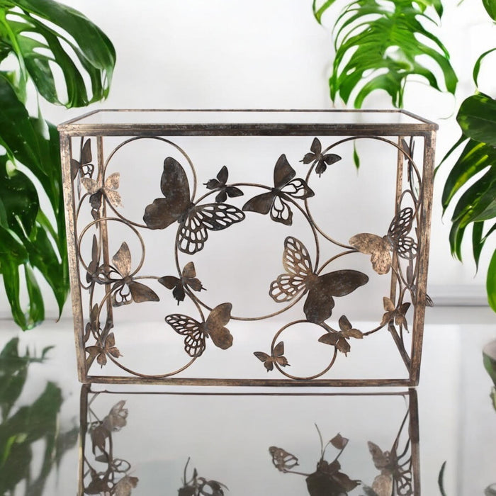 102CM METAL TABLE BUTTERFLY