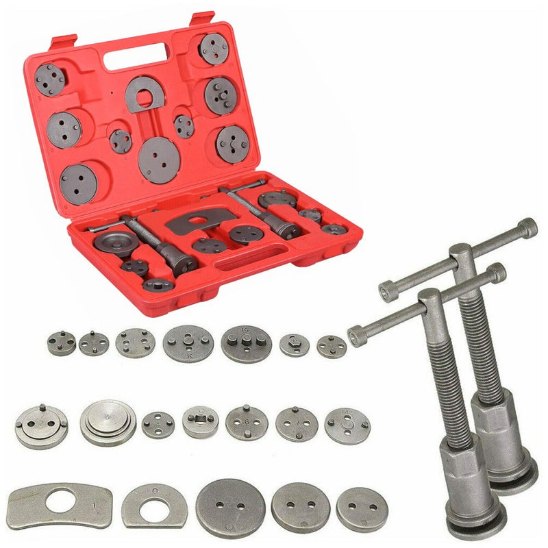 23x Auto Car Universal Disc Piston Caliper Brake Rewind Wind Back Tool Kit Set