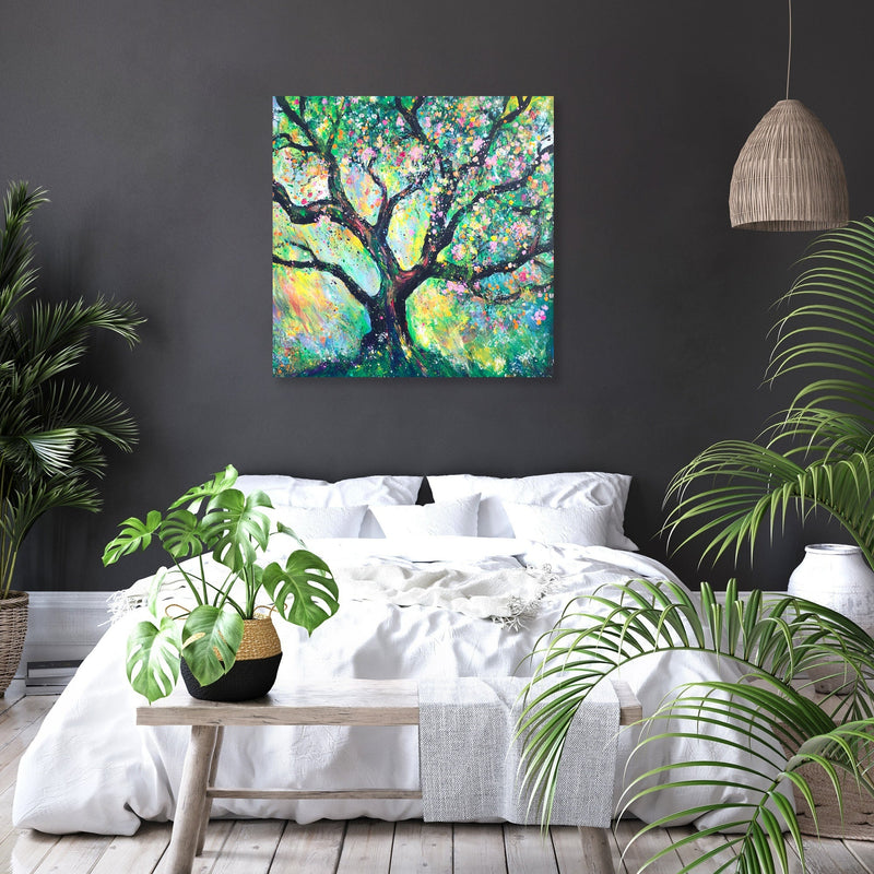 Blossoming Tree of Life Canvas