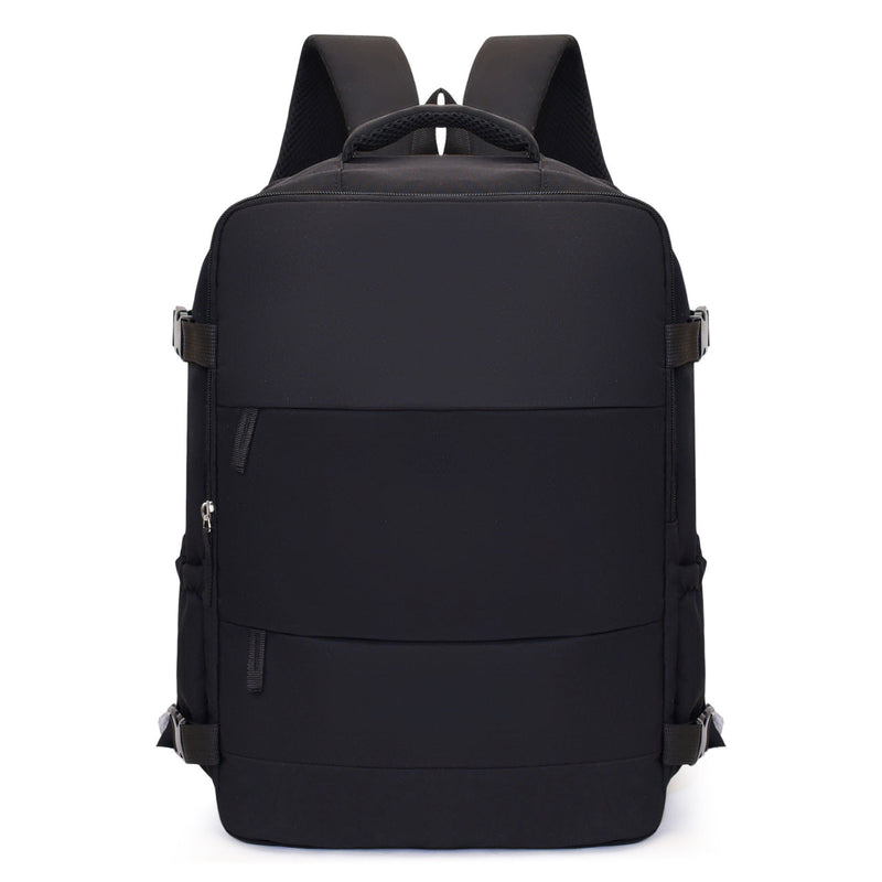 Women's Large Capacity Lightweight Multi-purpose Solid Color Travel Backpack
