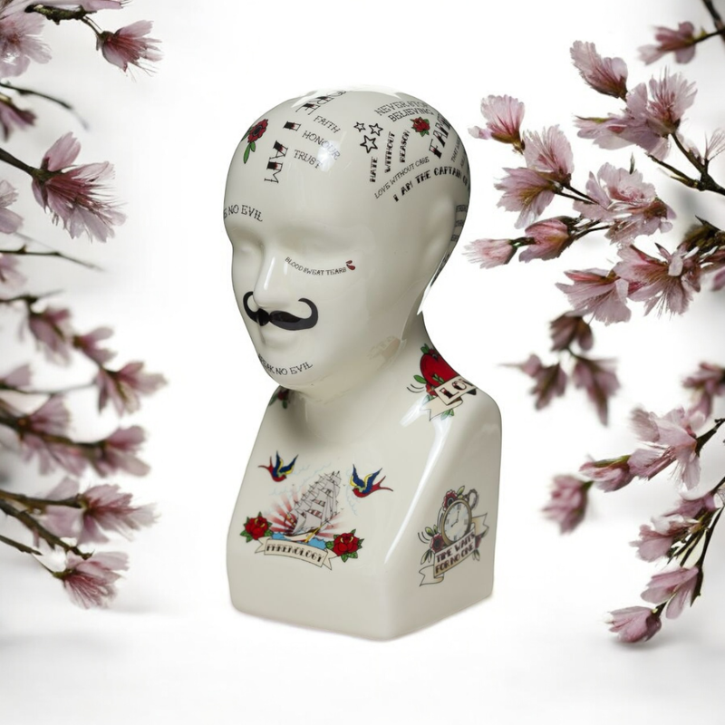 6" PHRENOLOGY HEAD