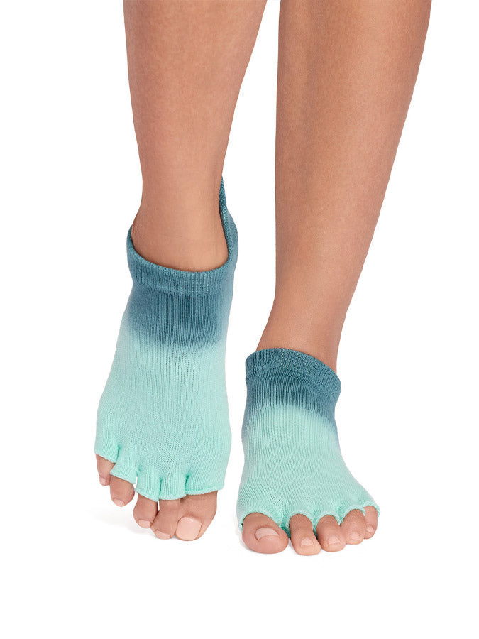 ToeSox Low Rise Half Toe Grip Socks