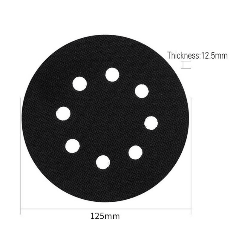 2Pcs 125mm/5inch Diameter Soft Buffer Sponge Interface Cushion Pad Sanding Pads - InStock