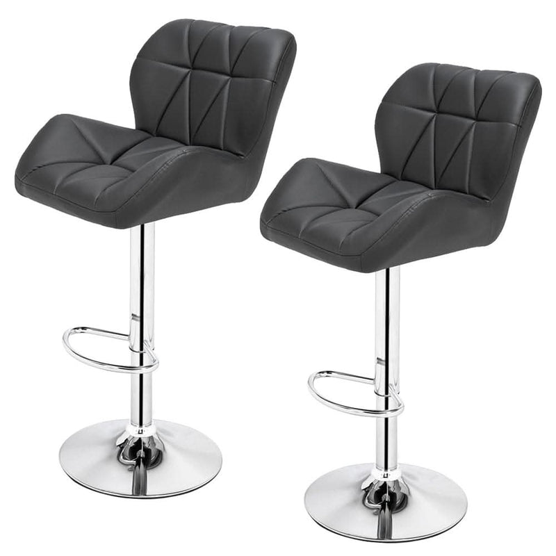 2pcs Bar Stool Grey