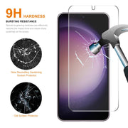 2pcs ENKAY 0.18mm High Aluminum-silicon Tempered Glass Film, Support Ultrasonic Fingerprint Unclock, For Samsung Galaxy S26+ 5G, For Samsung Galaxy S26 Ultra 5G, For Samsung Galaxy S26 5G, For Samsung Galaxy S24 Ultra 5G, For Samsung Galaxy S24+ 5G... - InStock