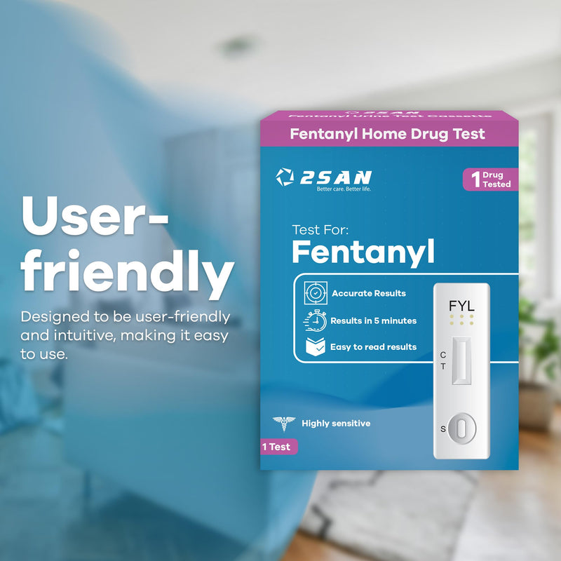 2San Rapid Fentanyl Test – Fast Home Drug Test Kit | 12-Panel Urine Test for Harm Reduction