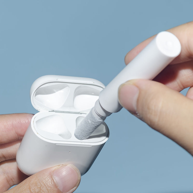 3-in-1 Earbuds Airpod Cleaning Brush - Portable Tool Kit for Air Pods & Wireless Earphone Cases