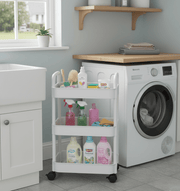 3 Tier Multi-Purpose Rolling Trolley - InStock