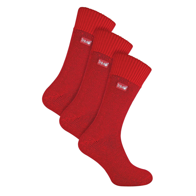 Mens Thick Winter Thermal Socks with Seamless Toe (Multipack Options)