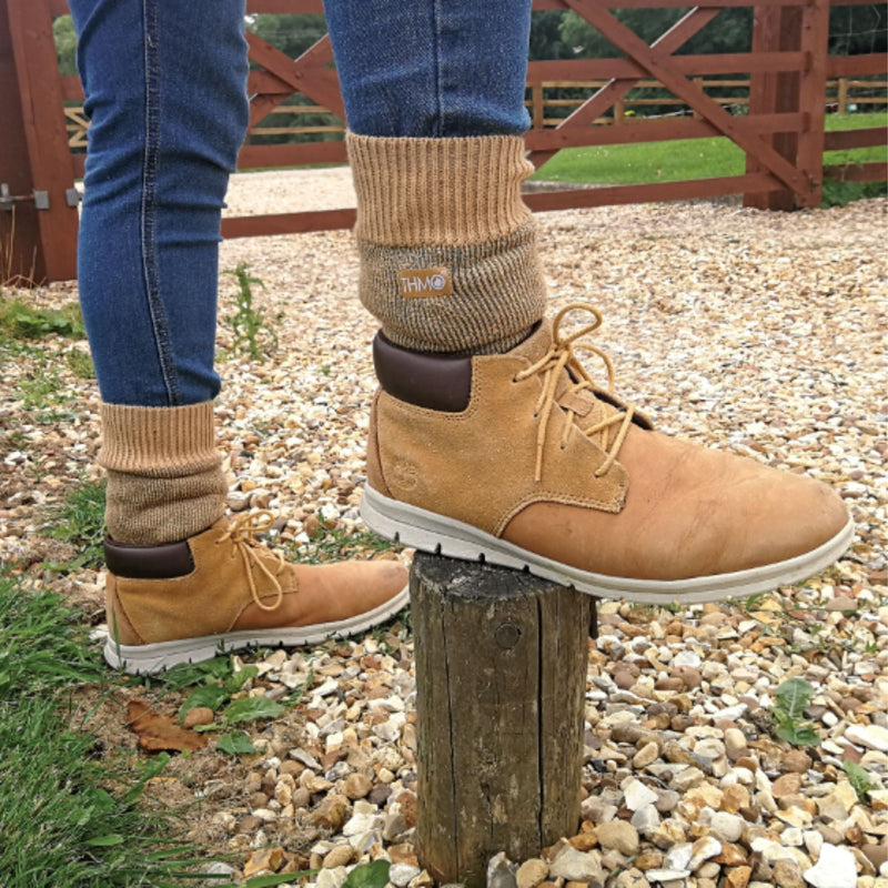 Mens Thick Winter Thermal Socks with Seamless Toe (Multipack Options)