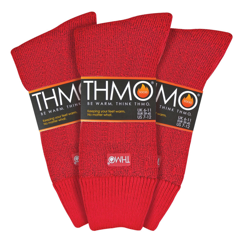 Mens Thick Winter Thermal Socks with Seamless Toe (Multipack Options)