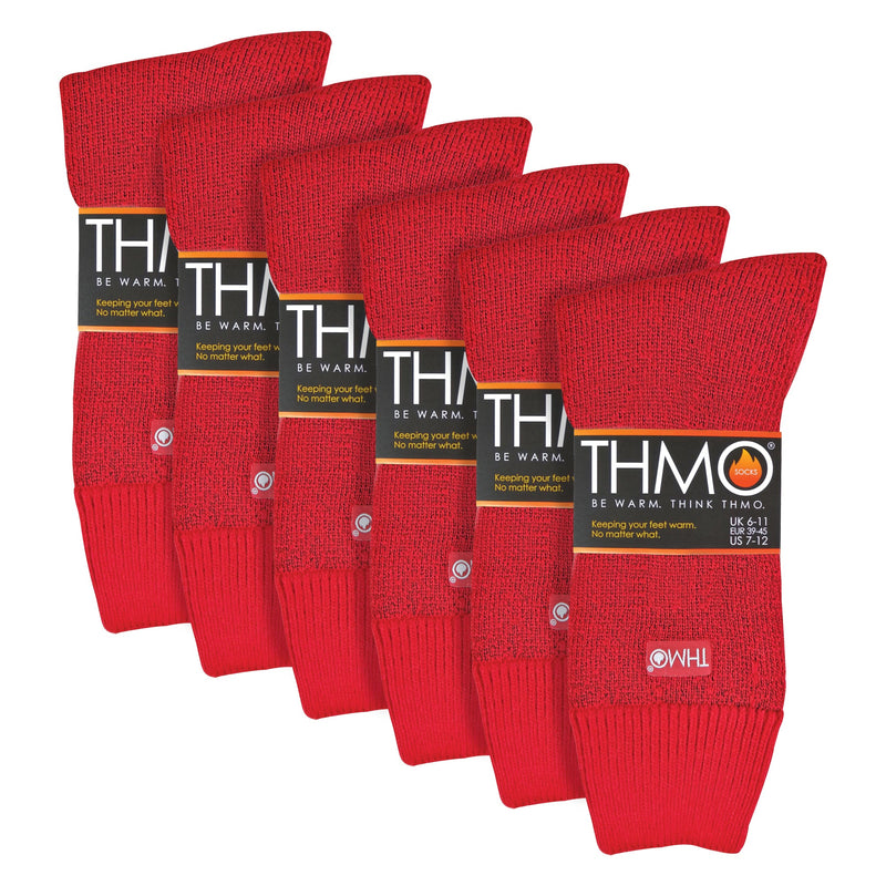 Mens Thick Winter Thermal Socks with Seamless Toe (Multipack Options)