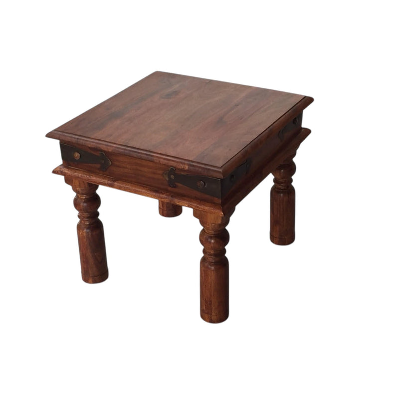 45CM WOODEN SQUARE TABLE