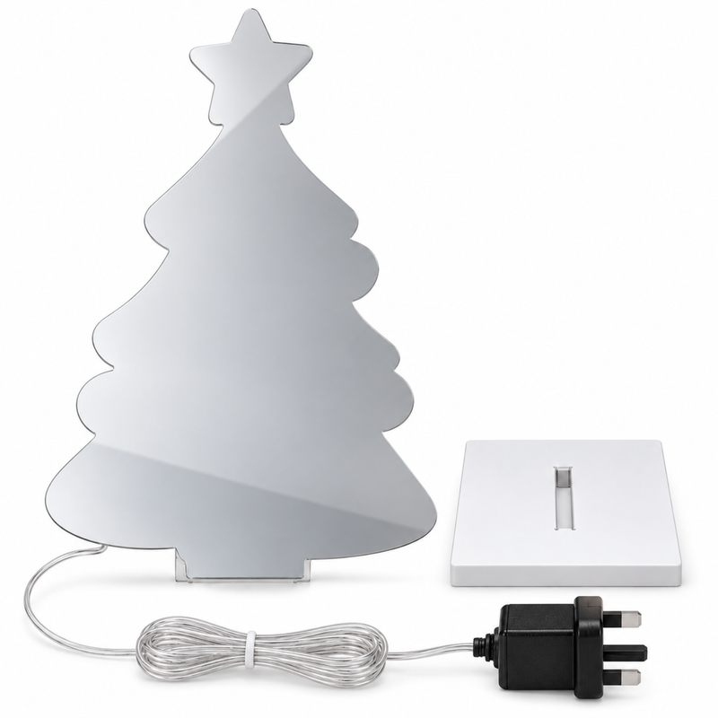 40cm Christmas Tree Infinity Light with Multicoloured LEDs