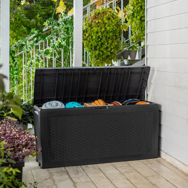 Samoa Grey Storage Box  270 Ltr