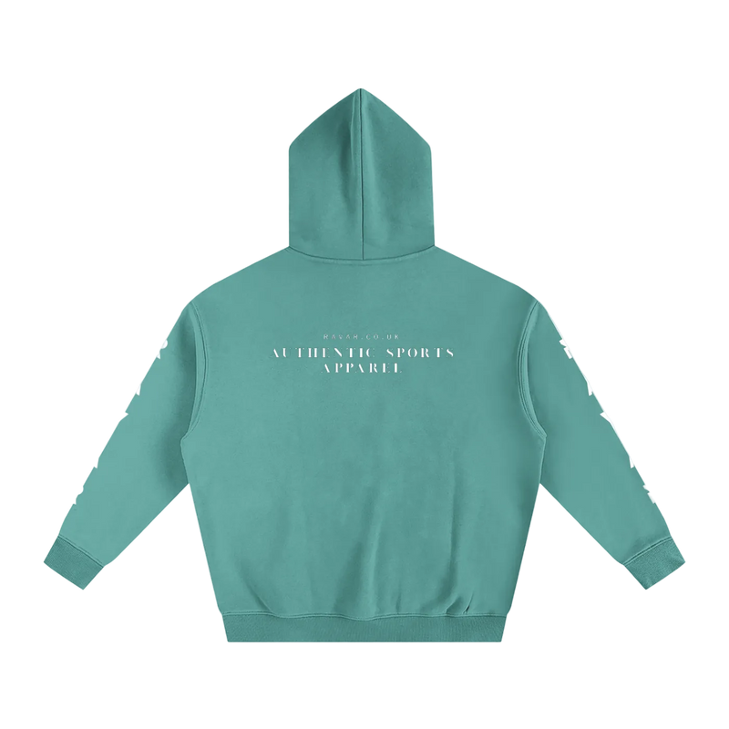 Ravar Arm-Print Heavyweight Hoodie