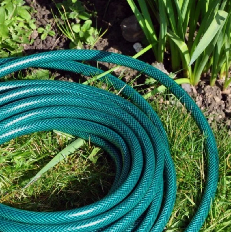 30m Flexible Garden Hose Pipe 3 Layer Kink Resistant 1/2 Inch