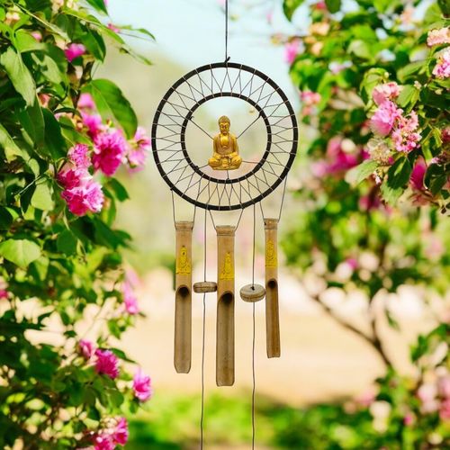 30CM BUDDHA DREAMCATCHER WINDCHIME - InStock