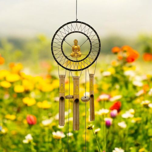 30CM BUDDHA DREAMCATCHER WINDCHIME - InStock