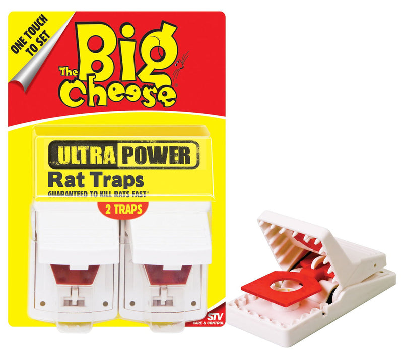 The Big Cheese Ultra Power Rat Trap 2 Pack