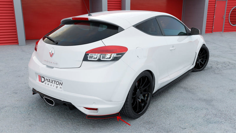 Maxton Design - REAR SIDE SPLITTERS RENAULT MEGANE 3 RS