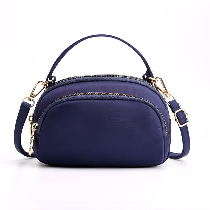 Mini women's one-shoulder canvas bag
