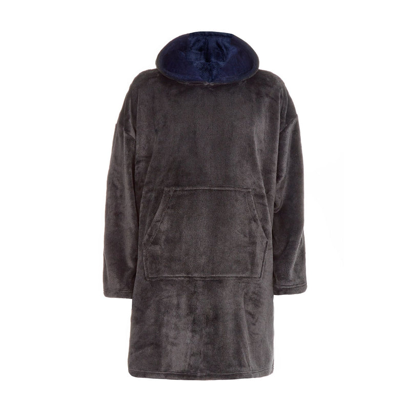 Mens Oversized Hooded Blanket: Wearable Blanket Hoodie with Fleece Comfort