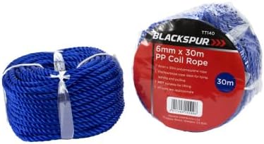 30m x 6mm Polypropylene Rope