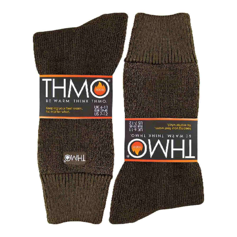 Mens Thick Winter Thermal Socks with Seamless Toe (Multipack Options)
