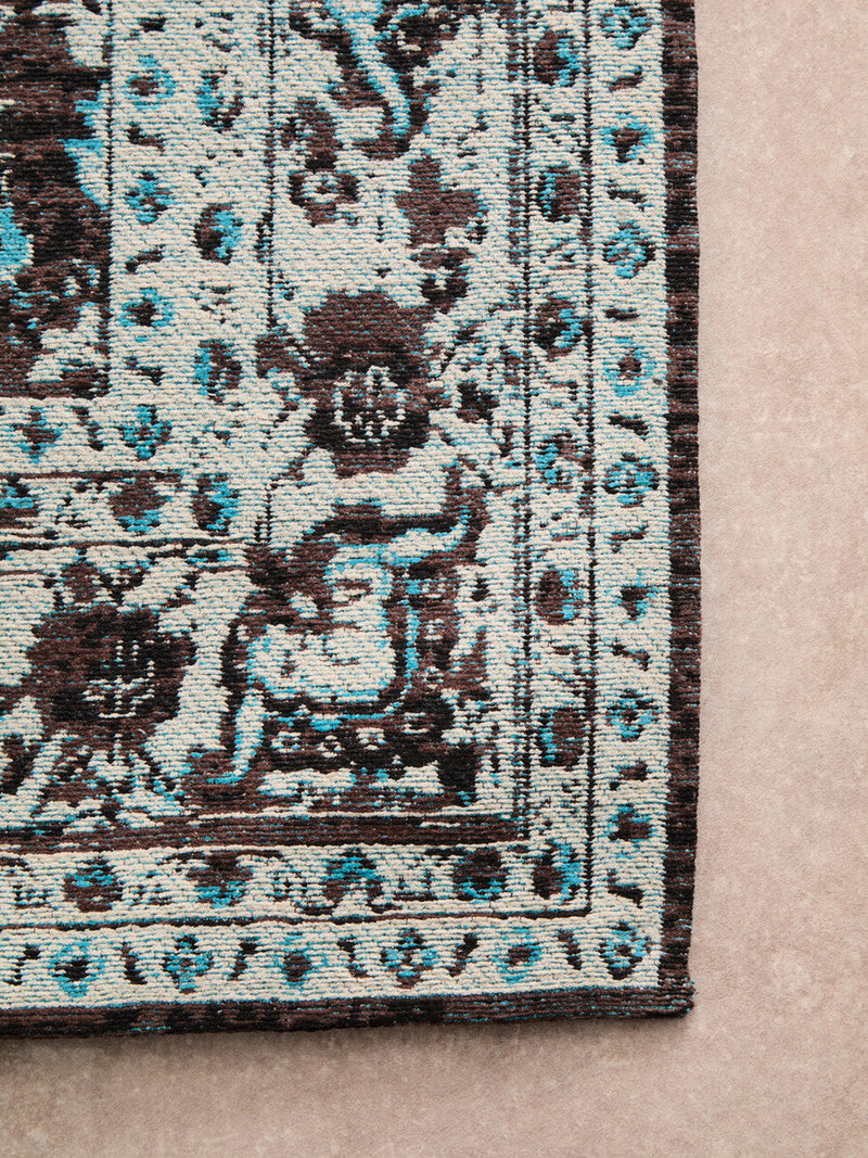 Bosie Large Teal Rug | Morvi
