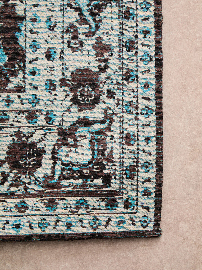 Bosie Large Teal Rug | Morvi
