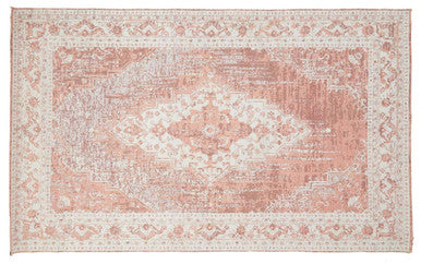 Bosie Large Pink Rug | Morvi