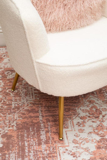 Bosie Large Pink Rug | Morvi