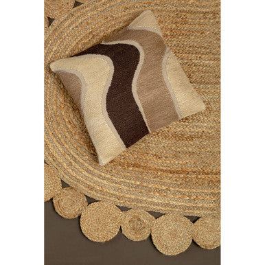 Bosie Oval Woven Jute Rug | Demir