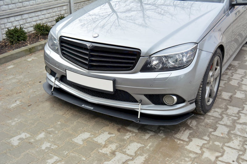 Maxton Design - FRONT RACING SPLITTER MERCEDES C W204 AMG-LINE (PREFACE)