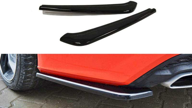 Maxton Design - REAR SIDE SPLITTERS AUDI A7 S-LINE (FACELIFT) (2014-2018)