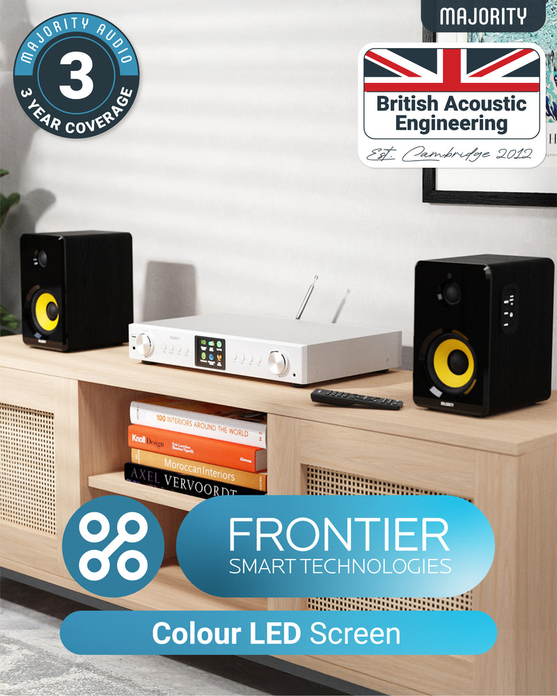 MAJORITY FITZWILLIAM 2 SILVER RADIO