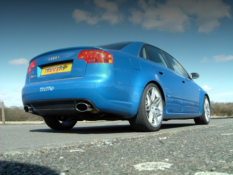 Milltek Sport - Cat Back Exhaust (Multiple Options) Audi RS4 B7 (Saloon, Avant & Cabriolet)