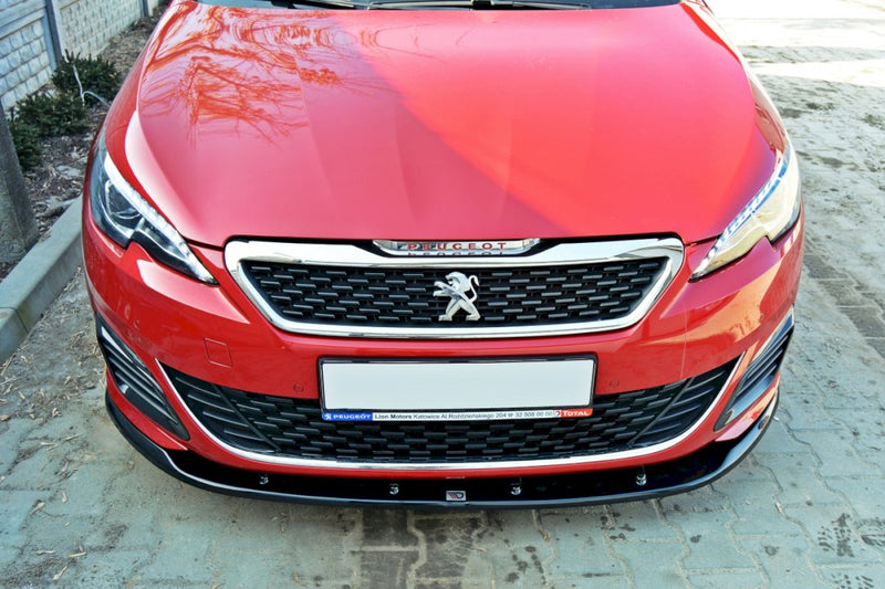 Maxton Design - FRONT SPLITTER V.2 PEUGEOT 308 II GTI